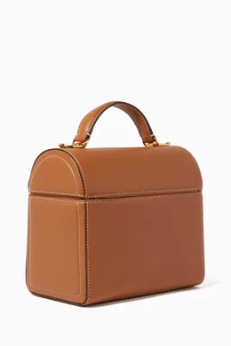 Buy Mark Cross Brown Sara Smooth Leather Bag For Women Online Ounass Bahrain