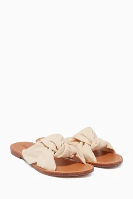 Soludos knotted slide sandal online