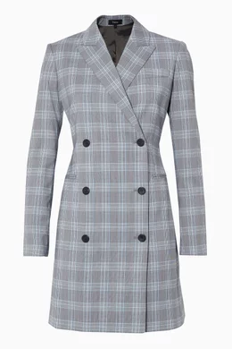 Theory plaid blazer best sale
