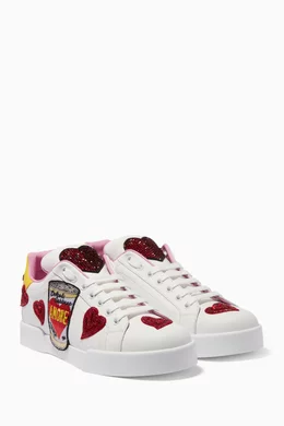 Dolce and gabbana amore sneakers deals