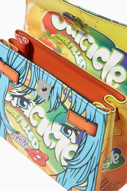 Buy Moschino Multicolour Multi Coloured Pop Art Printed Shoulder Bag For Women Online Ounass Bahrain