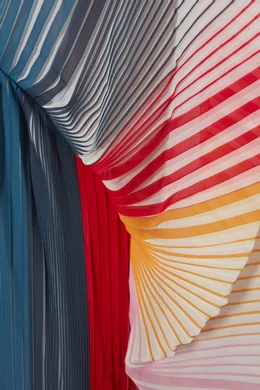 Tome rainbow pleated dress hotsell