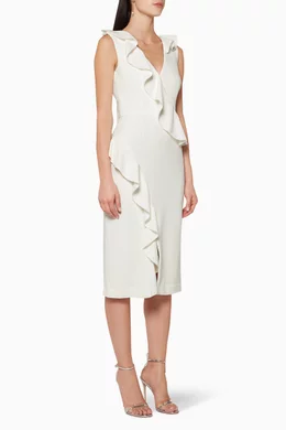 Rebecca vallance sylvette midi dress top