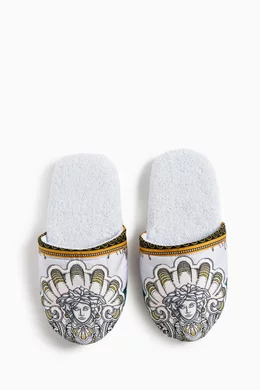 Versace medusa slippers cheap