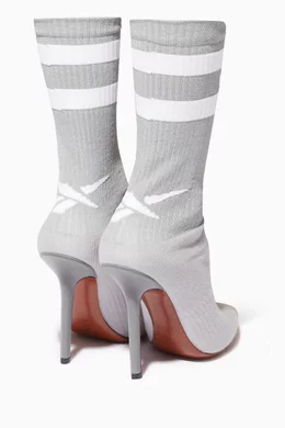 Grey reflective sock boot hotsell