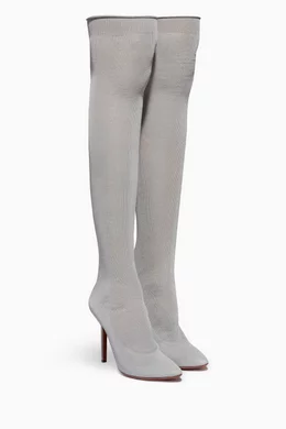 Grey reflective sock boot cheap