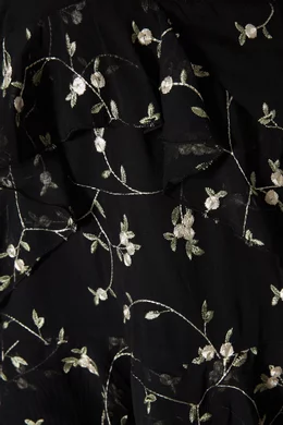Buy La Maison Talulah Black Black Embroidered Bewitched Mini Dress For Women Online Ounass Bahrain