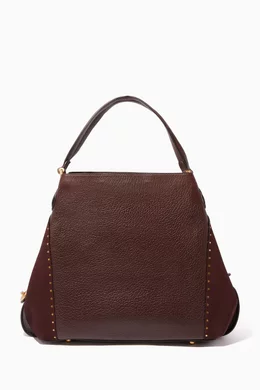 Edie shoulder bag 42 with rivets on sale