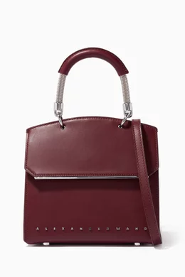 Buy Alexander Wang Red Cranberry Mini Dime Flap Satchel For Women Online Ounass Bahrain