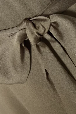 Buy Shona Joy Green Moss Green Sawyer Wrap Dress For Women Online Ounass Bahrain