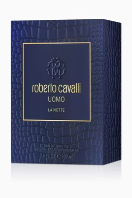 Buy Roberto Cavalli Perfumes Colourless Uomo La Notte Eau de Toilette 100ml For Men Online Ounass Bahrain