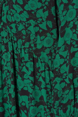 Whistles deco floral print shirt dress best sale