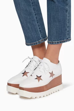 Buy Stella McCartney White White Elyse Platform Shoes For Women Online Ounass Bahrain