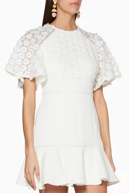 Buy Keepsake The Label White Ivory Mirrors Mini Dress For Women Online Ounass Bahrain