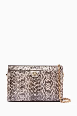 Ophidia small snakeskin shoulder bag store