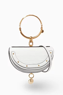 Chloe nile minaudiere white outlet