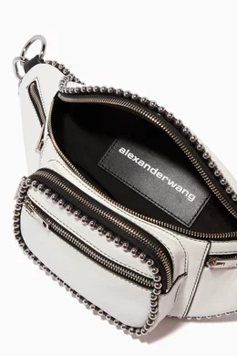 Buy Alexander Wang White Black White Attica Fanny Pack For Women Online Ounass Bahrain