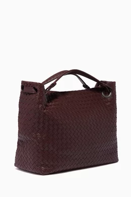 Buy Bottega Veneta Burgundy Brown Large Garda Tote Bag For Women Online Ounass Bahrain