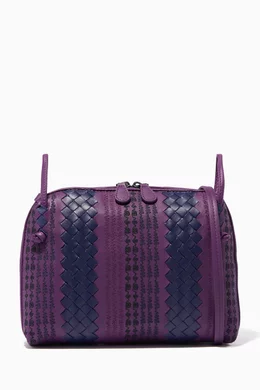 Buy Bottega Veneta Purple Monalisa Nodini Cross Body Bag For Women Online Ounass Bahrain