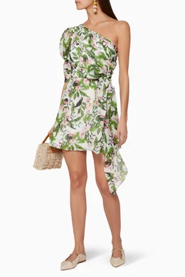 Buy La Maison Talulah Green Green Tropo Dreams Mini Dress For Women Online Ounass Bahrain