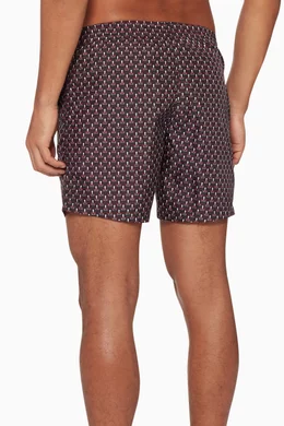 Buy Fendi Black Fendi Micro Bugs Swim Shorts For Men Online Ounass Bahrain