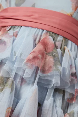 Venetian rose tulle dress discount