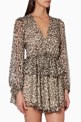 Shona joy leopard dress sale