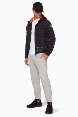 Buy Moncler Black Black Dreux Down Quilted Jacket For Men Online Ounass Bahrain
