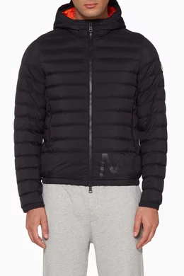 Buy Moncler Black Black Dreux Down Quilted Jacket For Men Online Ounass Bahrain