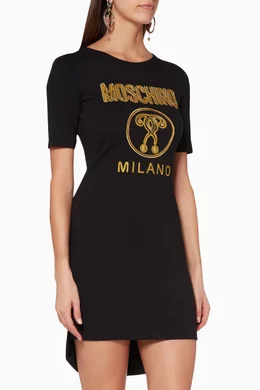 Moschino milano t shirt dress outlet