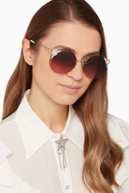 Miu miu sunglasses pearl sales