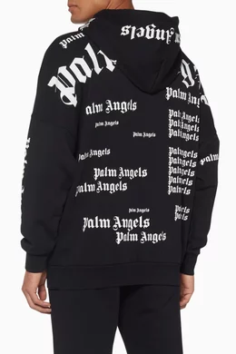 Graphic Hoodie Palm Angels All Over Print Hoodie Palm Angels
