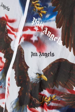 Buy Palm Angels Multicolour Multi Coloured Eagles Loose Track Jacket For Men Online Ounass Bahrain