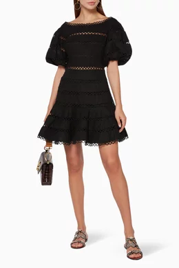 Zimmermann bowie contour hailspot dress new arrivals