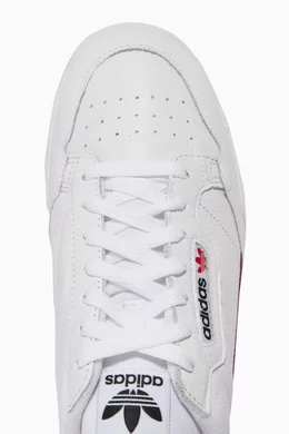 Buy adidas White Continental 80 Leather Sneakers For Men Online Ounass Bahrain