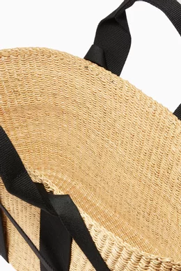 Buy Muun Black Natural Black George Tote Bag For Women Online Ounass Bahrain