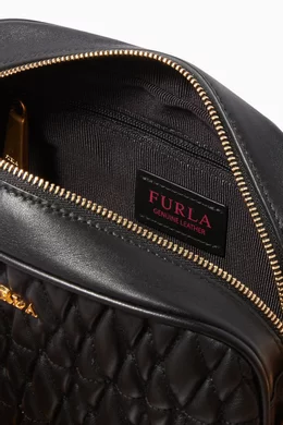 Furla cometa mini crossbody onyx store