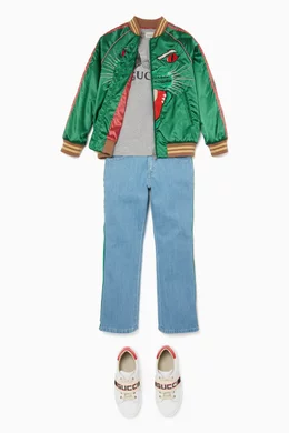 Gucci panther bomber jacket online