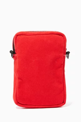 Off white denim hip bag clearance