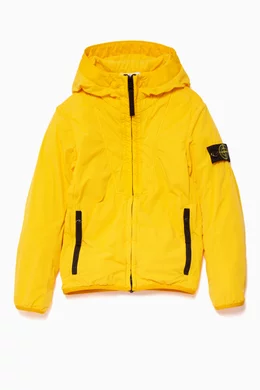 Stone island yellow jacket sales