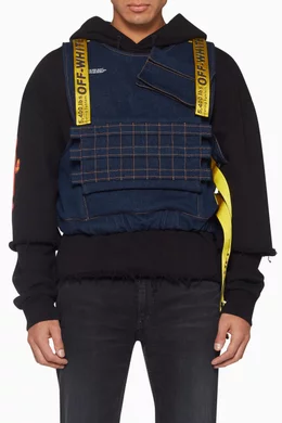 Off white tactical vest clearance