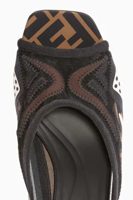 Fendi freedom ff patchwork sandals new arrivals