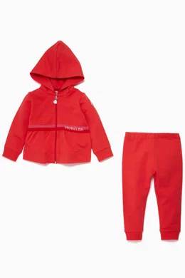 Moncler tracksuit set sales