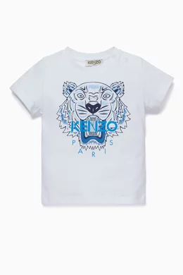Kenzo t shirt blue tiger online