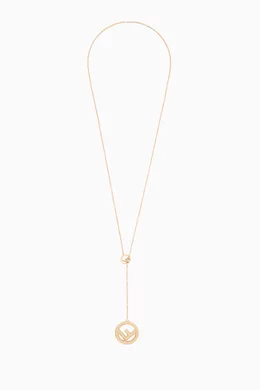 Buy Fendi Gold F is Fendi Necklace For Women Online Ounass Bahrain