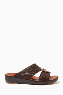 Expensive leather sandals hot sale