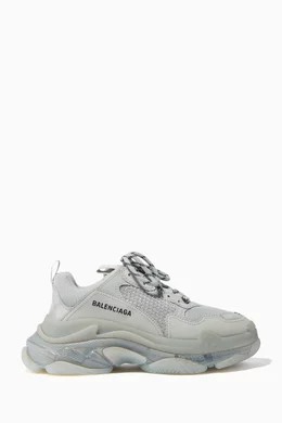 Balenciaga triple s light grey on sale