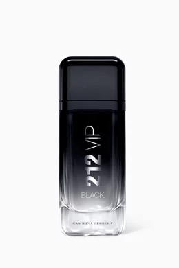Buy Carolina Herrera Beauty Colourless 212 VIP Black Eau de Parfum 200ml For Men Online Ounass Bahrain