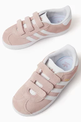 Buy adidas Pink Kids Gazelle Sneakers in Suede For Girls Online Ounass Bahrain