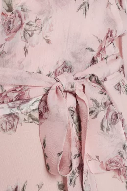 Buy LoveShackFancy Pink French Rose Print Domino Top For Women Online Ounass Bahrain